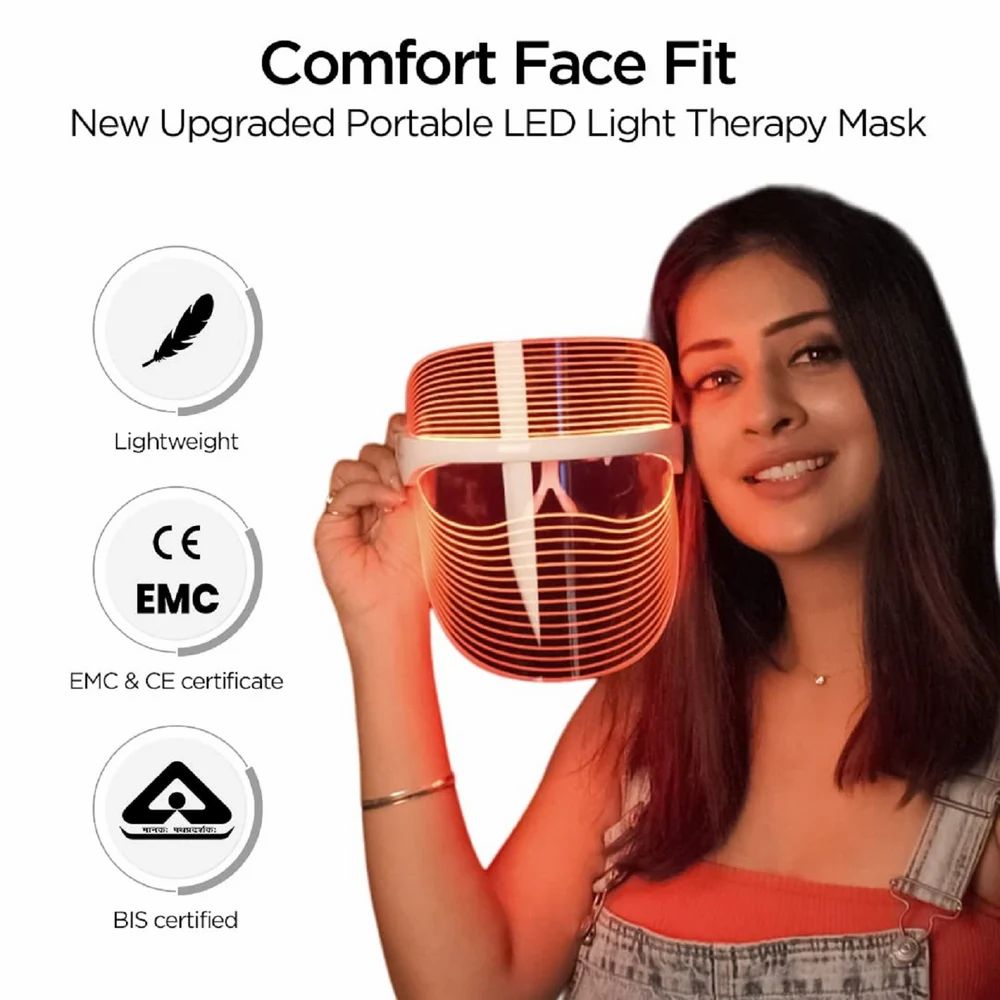 3-Color LED Facial Beauty Mask