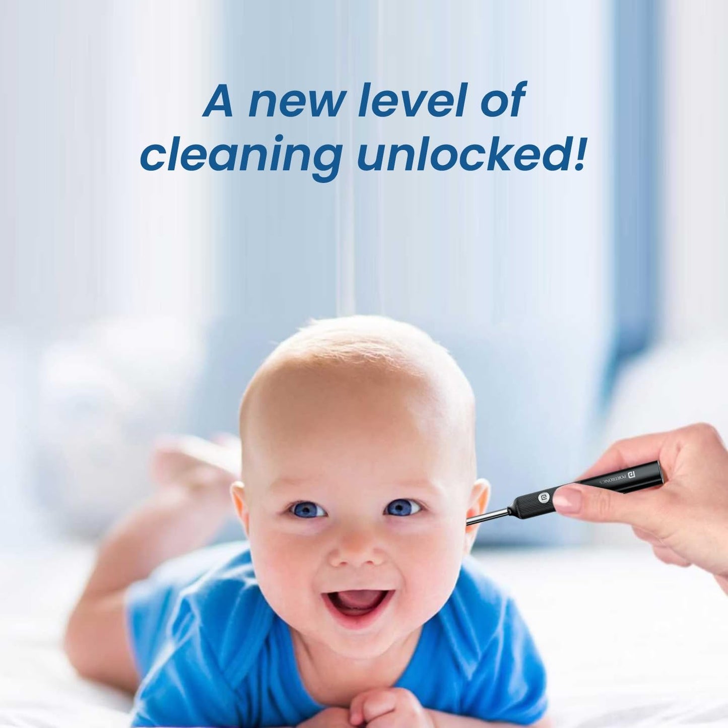 Smart Wax Cleaner with 1080p FHD camera 4.5mm Lens — Safe for Kids and Adults